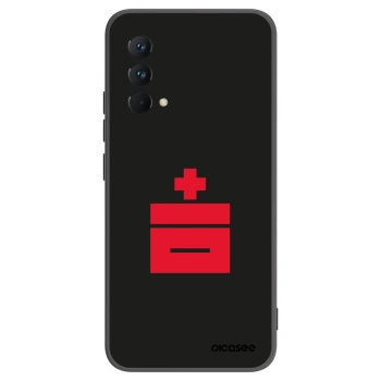 Picasee silikonowe czarne etui na Realme GT Master Edition 5G - Le Plastenciaga
