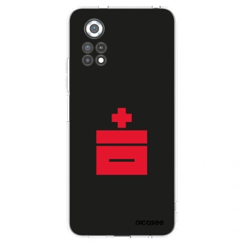 Picasee silikonowe przeźroczyste etui na Xiaomi Poco X4 Pro 5G - Le Plastenciaga