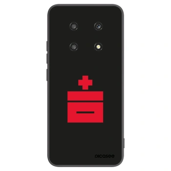 Picasee silikonowe czarne etui na Honor Magic4 Lite 5G - Le Plastenciaga