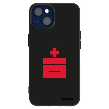Picasee silikonowe czarne etui na Apple iPhone 14 - Le Plastenciaga