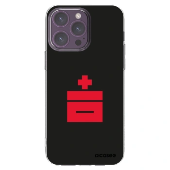 Picasee silikonowe przeźroczyste etui na Apple iPhone 14 Pro Max - Le Plastenciaga