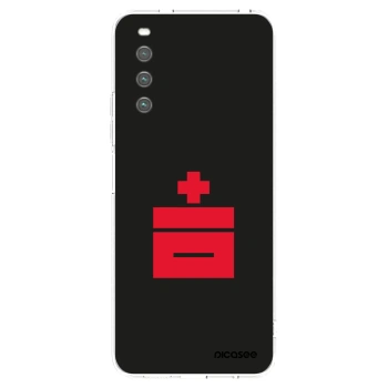 Picasee silikonowe przeźroczyste etui na Sony Xperia 10 IV 5G - Le Plastenciaga