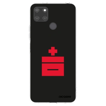 Picasee silikonowe przeźroczyste etui na Realme C21Y - Le Plastenciaga