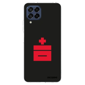 Picasee silikonowe przeźroczyste etui na Samsung Galaxy M53 5G - Le Plastenciaga