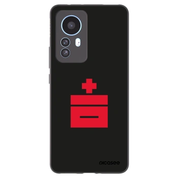 Picasee silikonowe czarne etui na Xiaomi 12T - Le Plastenciaga