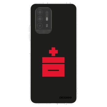 Picasee silikonowe przeźroczyste etui na OPPO A94 5G - Le Plastenciaga