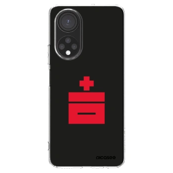 Picasee silikonowe przeźroczyste etui na Honor X7 - Le Plastenciaga