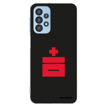 Picasee silikonowe przeźroczyste etui na Samsung Galaxy A23 A235F 4G - Le Plastenciaga