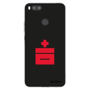 Picasee silikonowe przeźroczyste etui na Xiaomi Redmi A1 - Le Plastenciaga