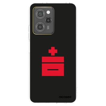 Picasee silikonowe czarne etui na Xiaomi Poco X5 Pro - Le Plastenciaga