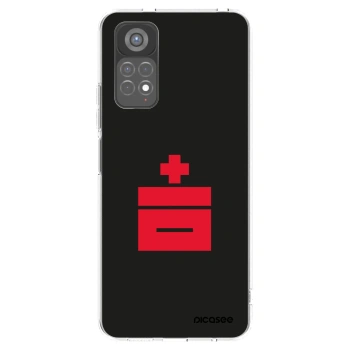 Picasee silikonowe przeźroczyste etui na Xiaomi Redmi Note 11S 5G - Le Plastenciaga