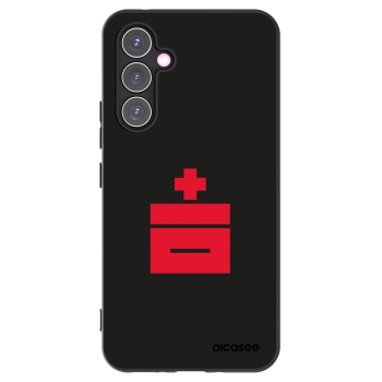 Picasee silikonowe czarne etui na Samsung Galaxy A54 5G A546B - Le Plastenciaga