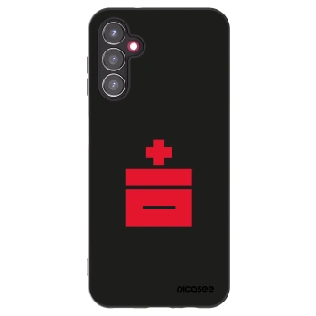 Picasee silikonowe czarne etui na Samsung Galaxy A14 5G A146P - Le Plastenciaga