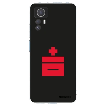 Picasee silikonowe przeźroczyste etui na Xiaomi Redmi Note 12S - Le Plastenciaga