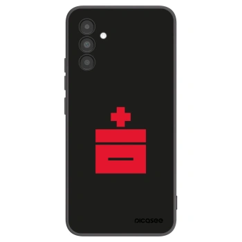 Picasee silikonowe czarne etui na Samsung Galaxy A04s A047F - Le Plastenciaga