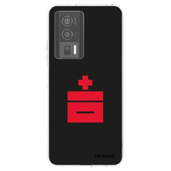 Picasee silikonowe przeźroczyste etui na Xiaomi Poco F5 Pro 5G - Le Plastenciaga