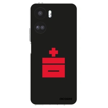 Picasee silikonowe przeźroczyste etui na Honor 90 Lite 5G - Le Plastenciaga