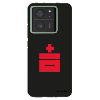 Picasee silikonowe przeźroczyste etui na Xiaomi 13T - Le Plastenciaga