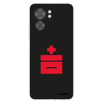 Picasee silikonowe przeźroczyste etui na Motorola Edge 40 - Le Plastenciaga