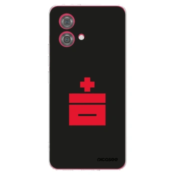 Picasee silikonowe przeźroczyste etui na Motorola Moto G84 5G - Le Plastenciaga