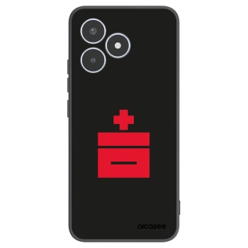 Picasee silikonowe czarne etui na Realme C53 - Le Plastenciaga