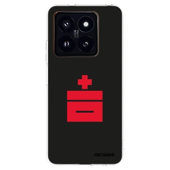 Picasee silikonowe przeźroczyste etui na Xiaomi 14 Pro - Le Plastenciaga