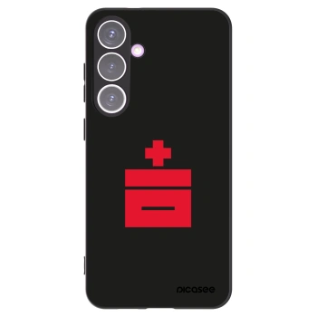 Picasee silikonowe czarne etui na Samsung Galaxy S24+ S926B 5G - Le Plastenciaga