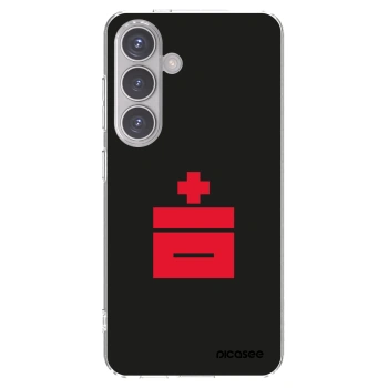 Picasee silikonowe przeźroczyste etui na Samsung Galaxy S24 S921B 5G - Le Plastenciaga