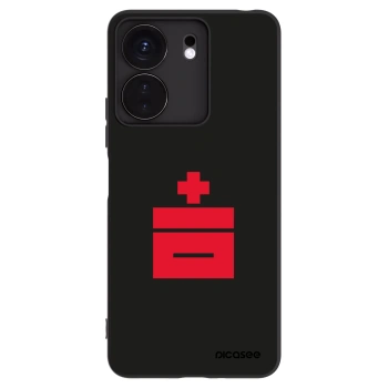 Picasee silikonowe czarne etui na Xiaomi Redmi 13C 4G - Le Plastenciaga