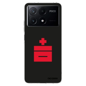 Picasee silikonowe przeźroczyste etui na Xiaomi Poco X6 Pro - Le Plastenciaga