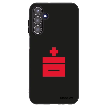 Picasee silikonowe czarne etui na Samsung Galaxy A15 A155F 4G - Le Plastenciaga