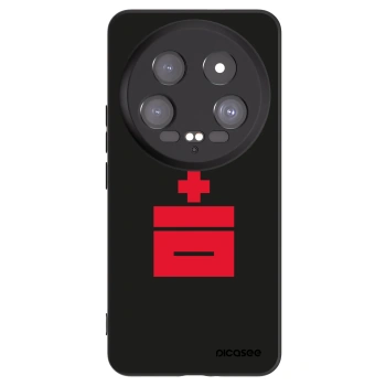 Picasee silikonowe czarne etui na Xiaomi 14 Ultra - Le Plastenciaga