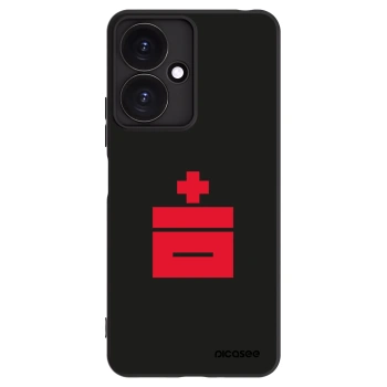 Picasee silikonowe czarne etui na Xiaomi Redmi 13C 5G - Le Plastenciaga