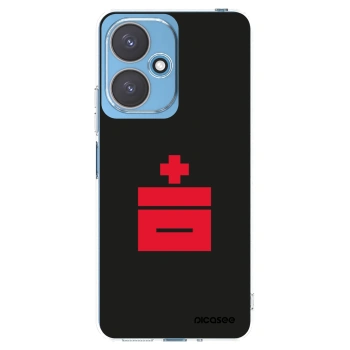 Picasee silikonowe przeźroczyste etui na Xiaomi Redmi 13C 5G - Le Plastenciaga