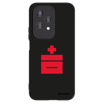 Picasee silikonowe czarne etui na Honor 200 Lite - Le Plastenciaga