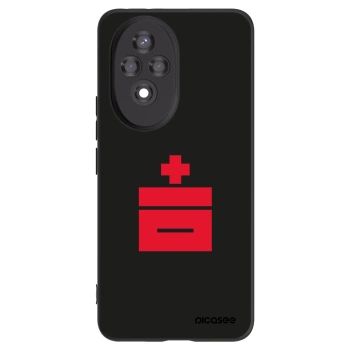 Picasee silikonowe czarne etui na Honor 200 Pro 5G - Le Plastenciaga
