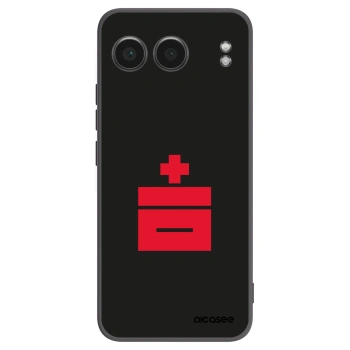 Picasee silikonowe czarne etui na OnePlus Nord 4 - Le Plastenciaga