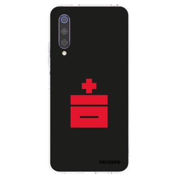 Picasee silikonowe przeźroczyste etui na Xiaomi Mi 9 - Le Plastenciaga