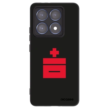 Picasee silikonowe czarne etui na Xiaomi 14T Pro - Le Plastenciaga