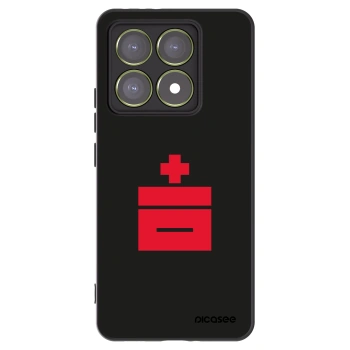 Picasee silikonowe czarne etui na Xiaomi 14T - Le Plastenciaga