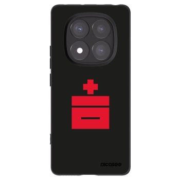 Picasee silikonowe czarne etui na Xiaomi Redmi Note 14 Pro 5G - Le Plastenciaga