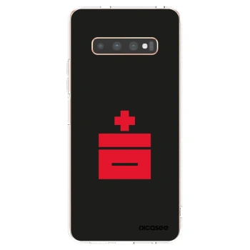 Picasee silikonowe przeźroczyste etui na Samsung Galaxy S10 Plus G975 - Le Plastenciaga