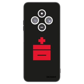 Picasee silikonowe czarne etui na Xiaomi Redmi 14C - Le Plastenciaga