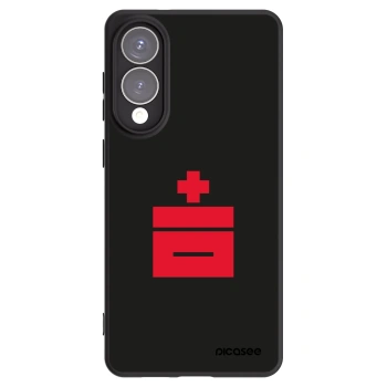 Picasee silikonowe czarne etui na Samsung Galaxy S25 Edge 5G - Le Plastenciaga