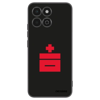 Picasee silikonowe czarne etui na Honor 200 Smart 5G - Le Plastenciaga