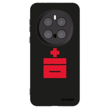 Picasee silikonowe czarne etui na Honor Magic7 Pro 5G - Le Plastenciaga