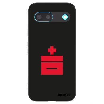 Picasee silikonowe czarne etui na Google Pixel 8 - Le Plastenciaga