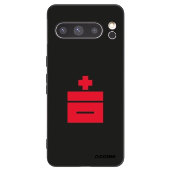 Picasee silikonowe czarne etui na Google Pixel 8 Pro - Le Plastenciaga