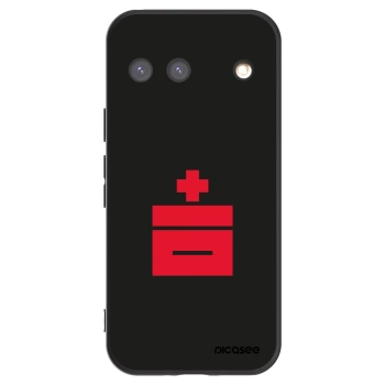 Picasee silikonowe czarne etui na Google Pixel 9 - Le Plastenciaga