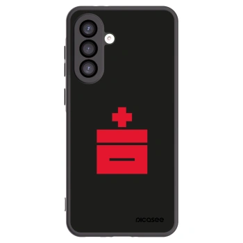 Picasee silikonowe czarne etui na Samsung Galaxy A26 5G A266B - Le Plastenciaga
